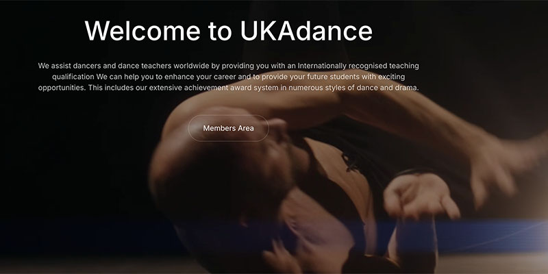 Thumbnail of UKADance Website